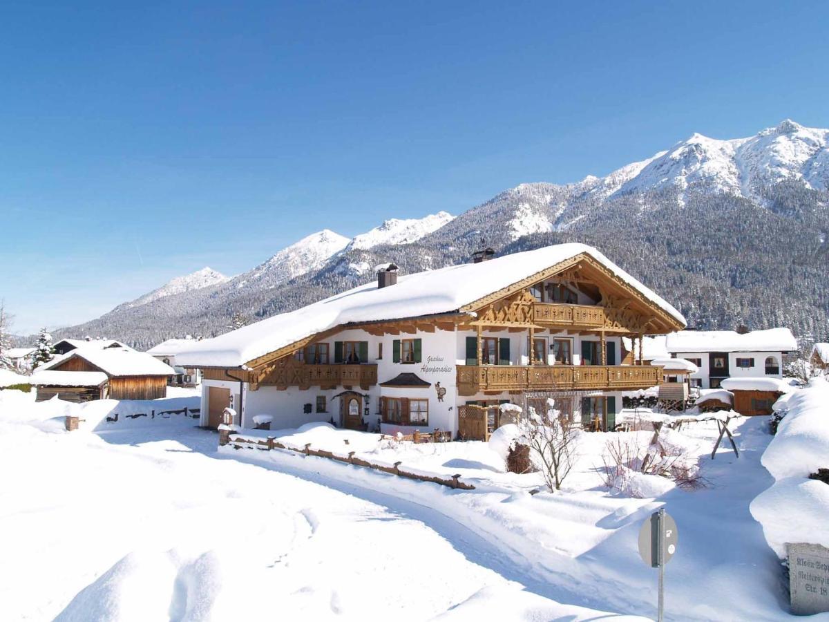 Gaestehaus Alpenparadies Krun Luaran gambar